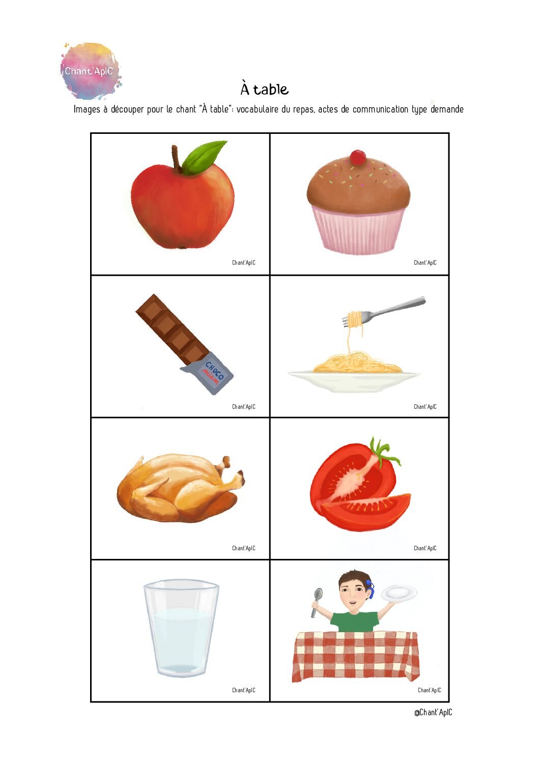 À table ! A table 1 1 pdf