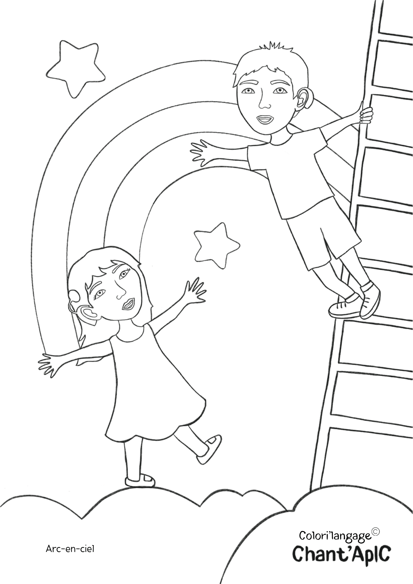 Colorilangage arc en ciel Colorilangage arc en ciel